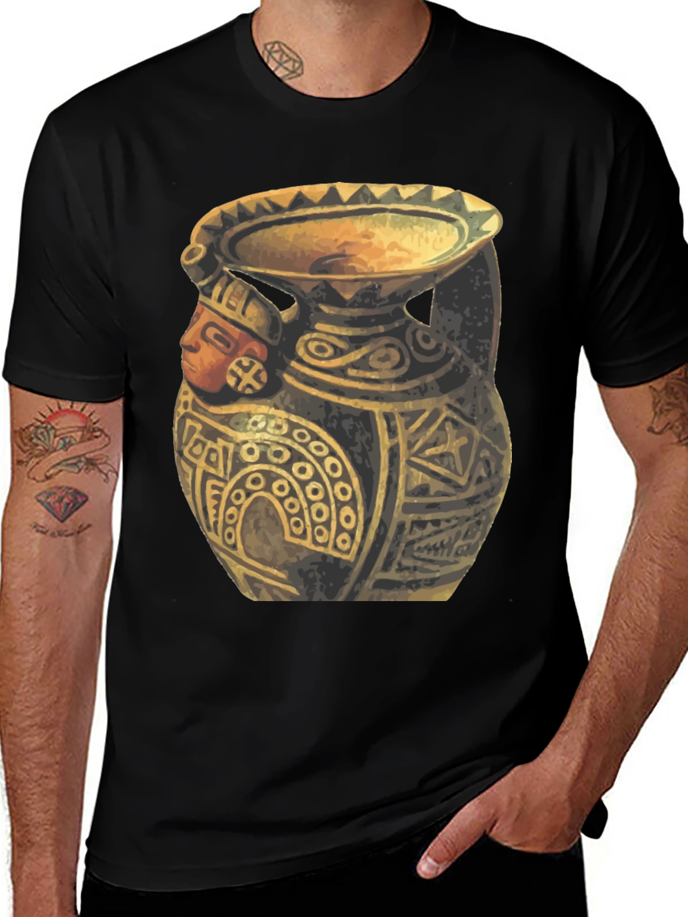 Ancient Pottery Graphic Tee