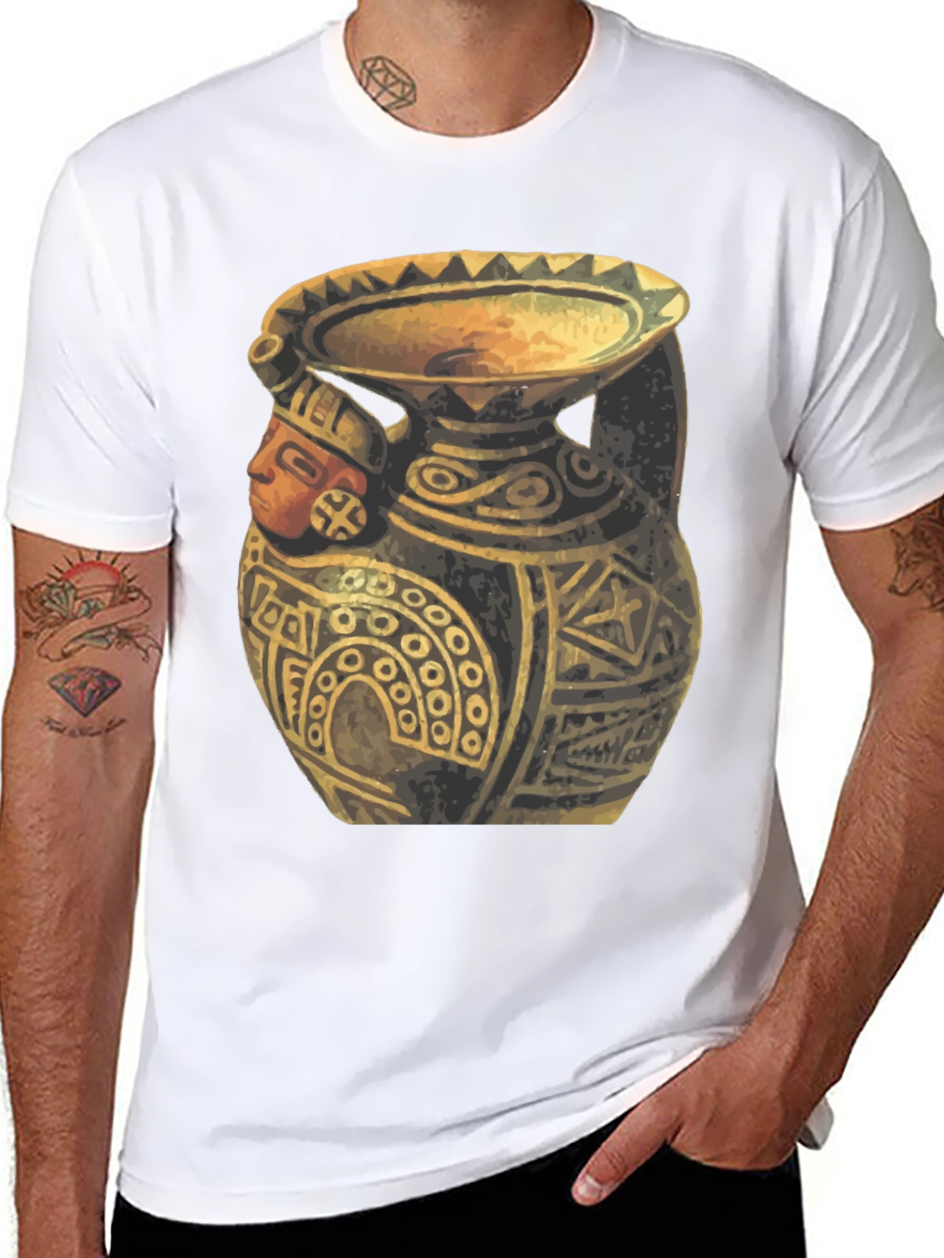 Ancient Pottery Graphic Tee