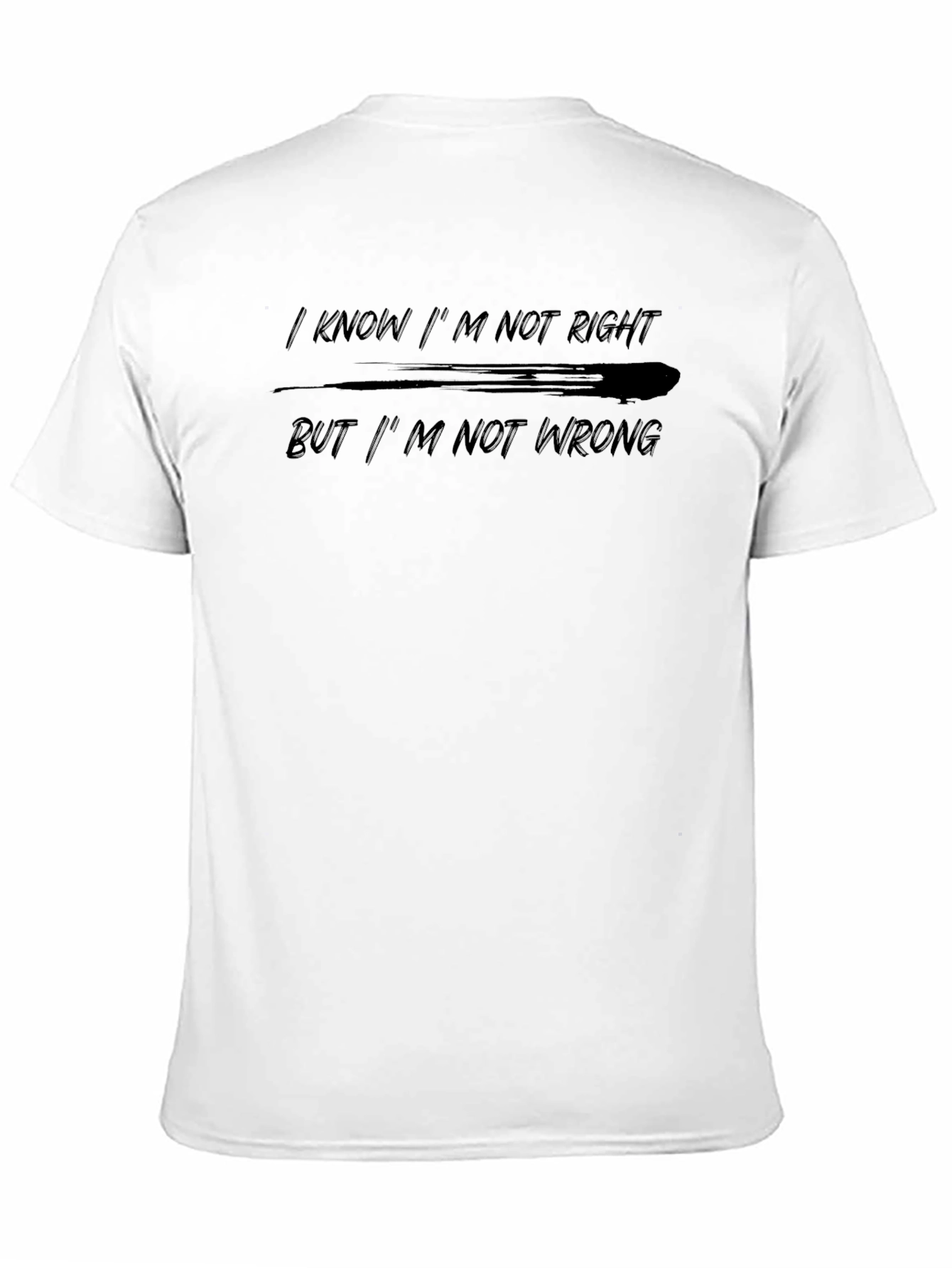 I Know Im Not Right T-Shirt