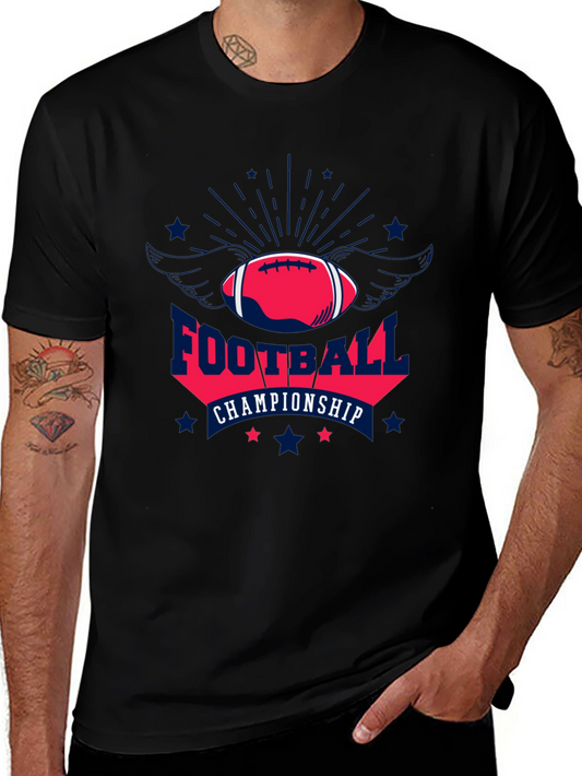 Football Championship Graphic T-Shirt