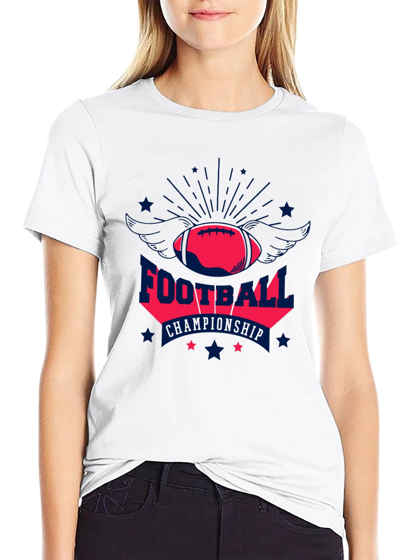 Football Championship Graphic T-Shirt