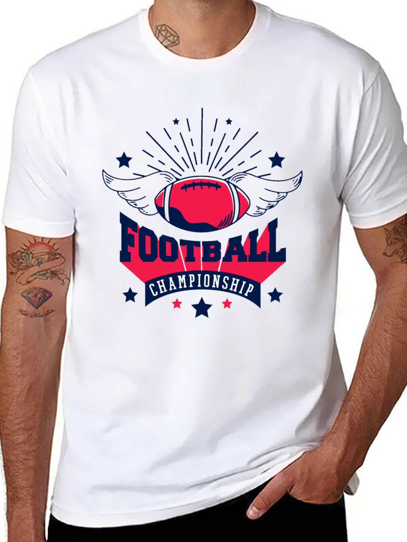 Football Championship Graphic T-Shirt