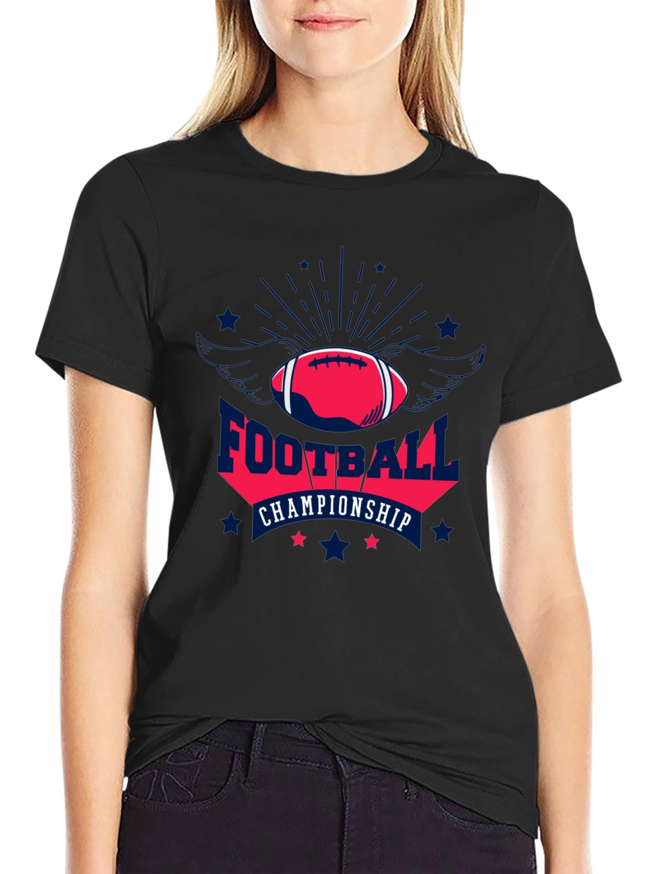 Football Championship Graphic T-Shirt