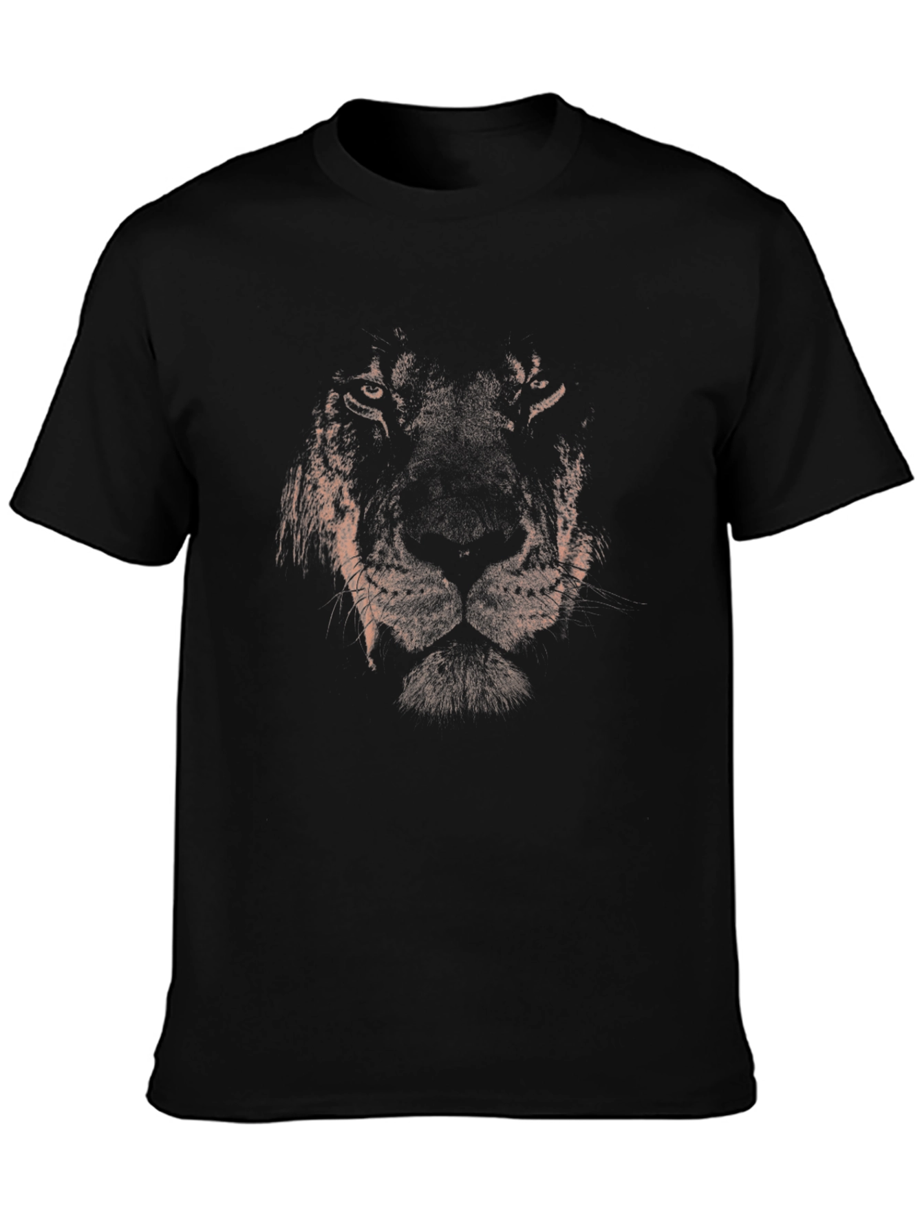 Lion Graphic Black T-Shirt - Mens Fashion Tee