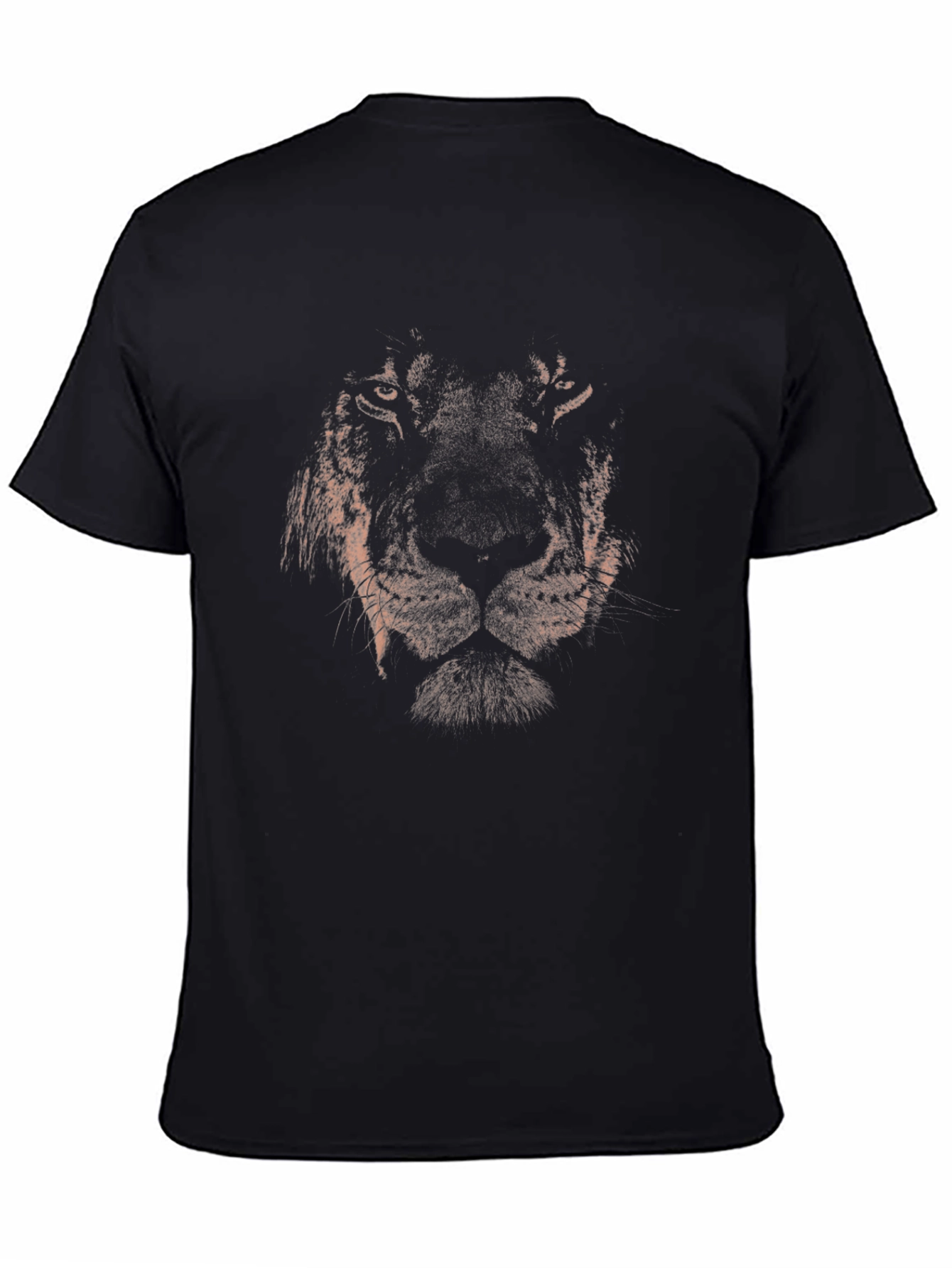 Lion Graphic Black T-Shirt - Mens Fashion Tee