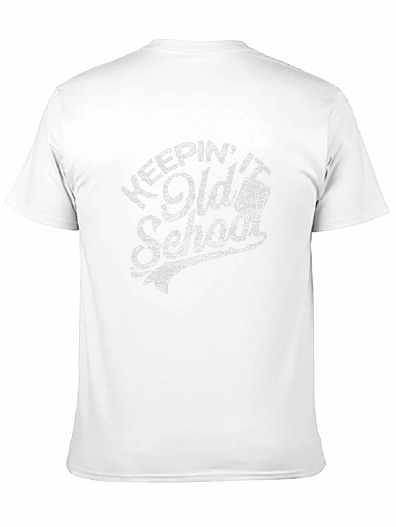 Keepin It Old School Graphic Tee - Black