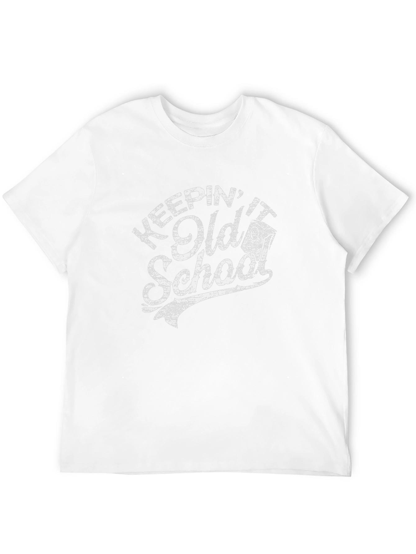 Keepin It Old School Graphic Tee - Black