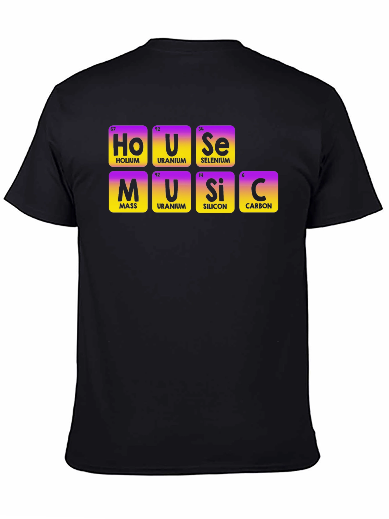 House Music Periodic Table T-Shirt