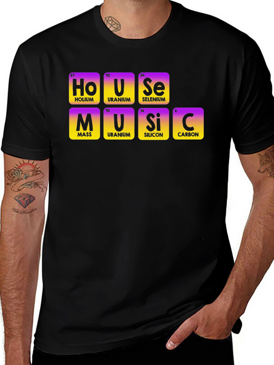House Music Periodic Table T-Shirt