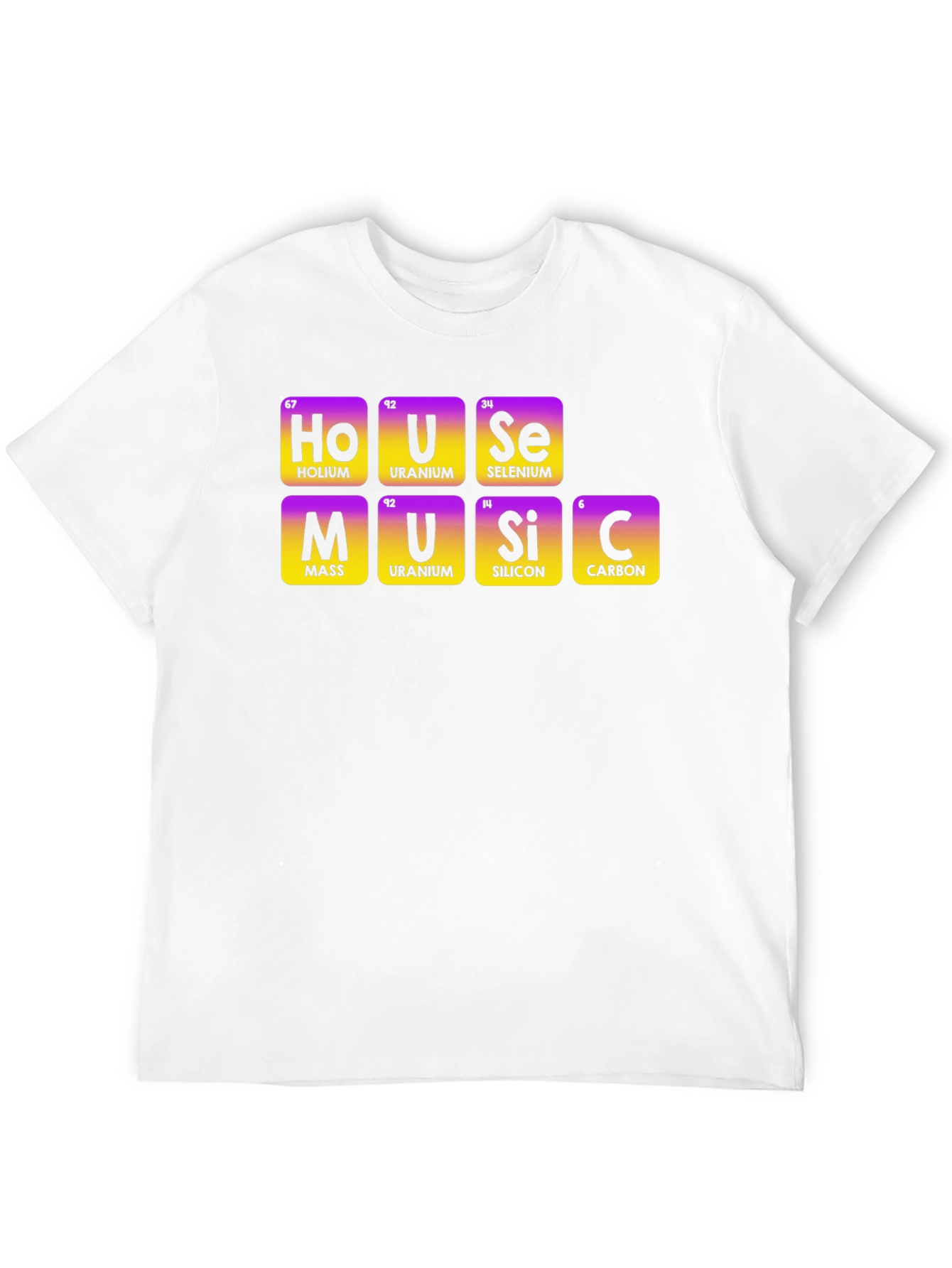 House Music Periodic Table T-Shirt