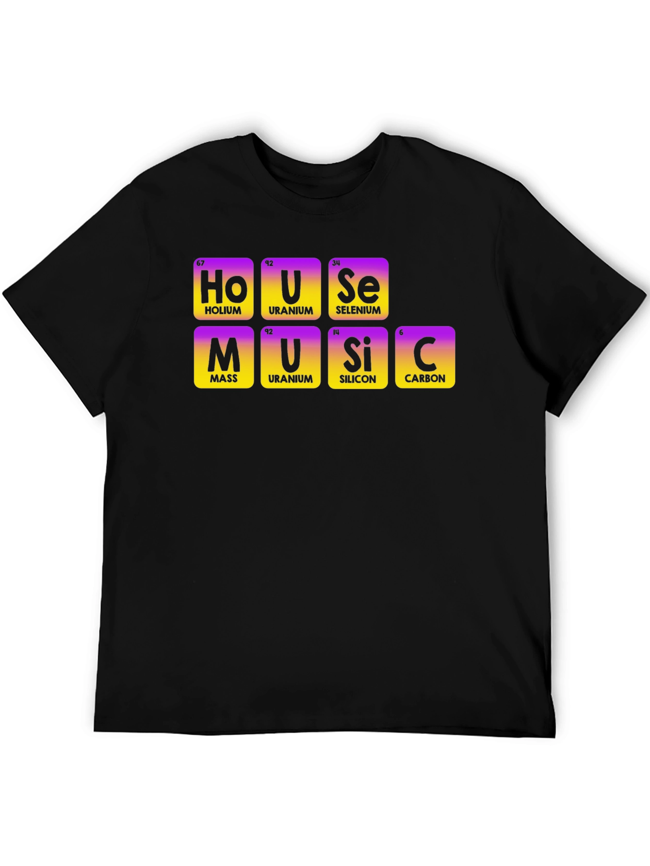 House Music Periodic Table T-Shirt