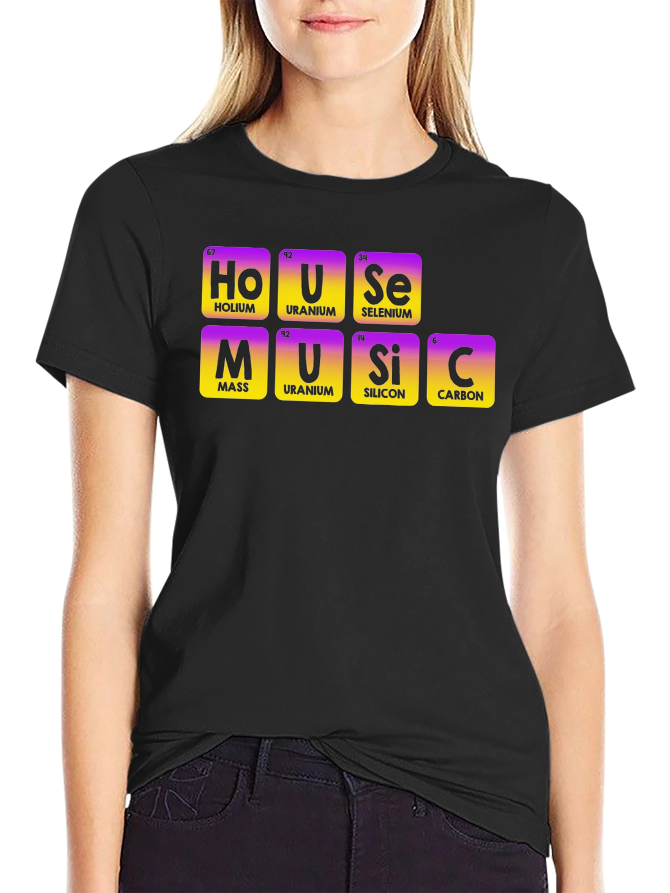 House Music Periodic Table T-Shirt