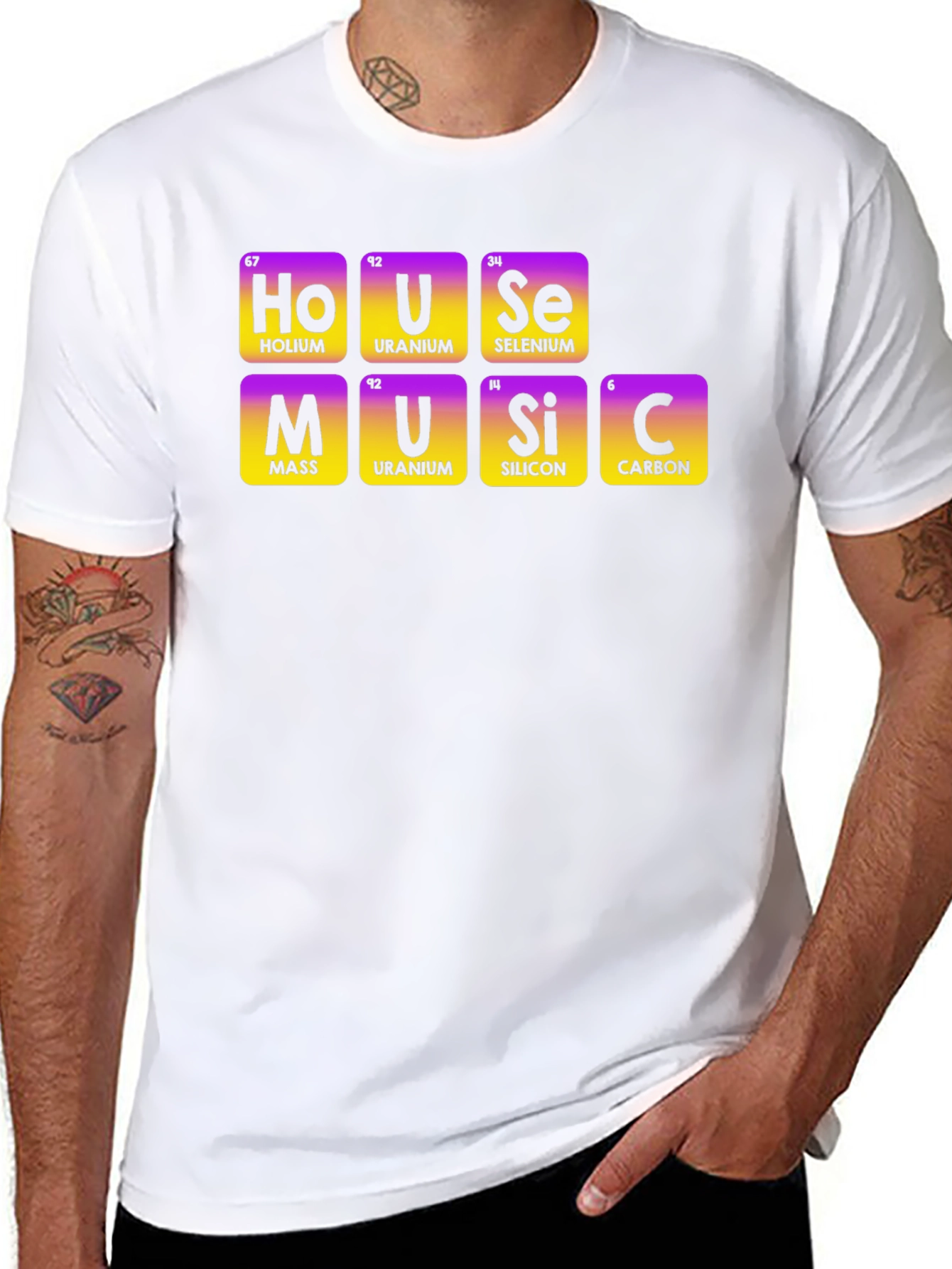 House Music Periodic Table T-Shirt