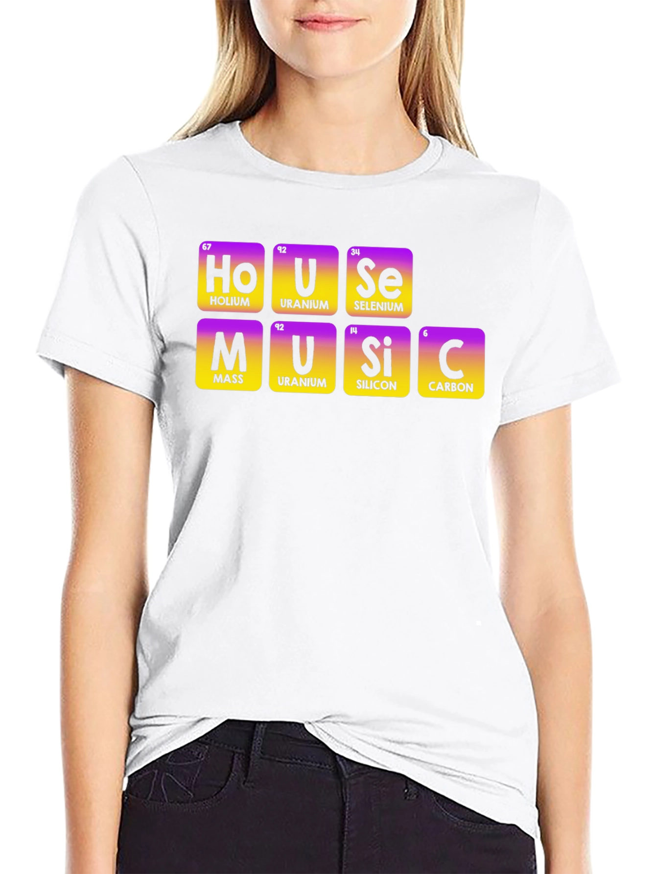 House Music Periodic Table T-Shirt