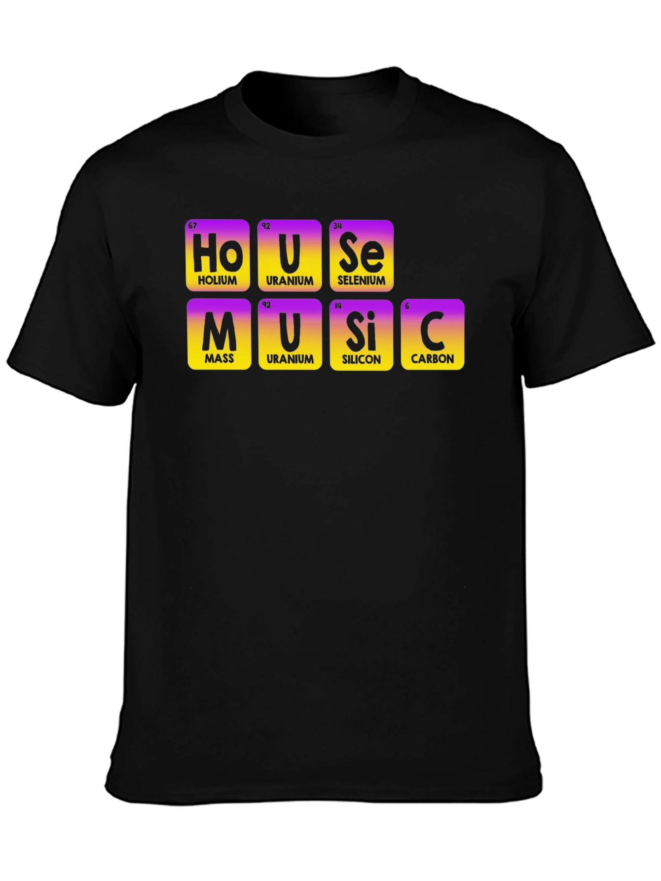 House Music Periodic Table T-Shirt