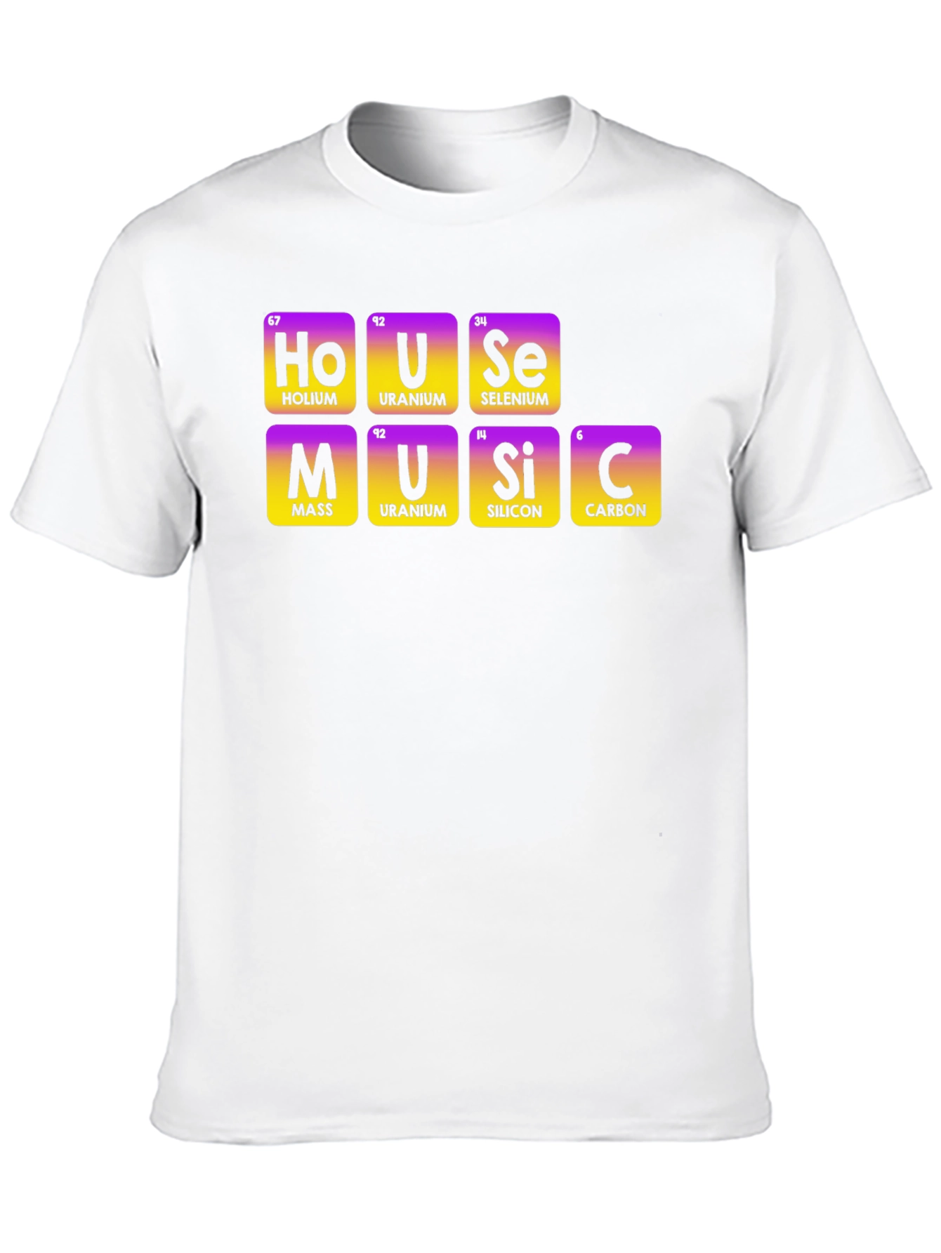 House Music Periodic Table T-Shirt