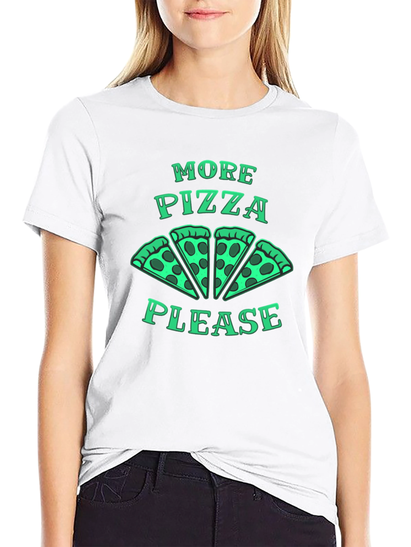 More Pizza Please Graphic Tee