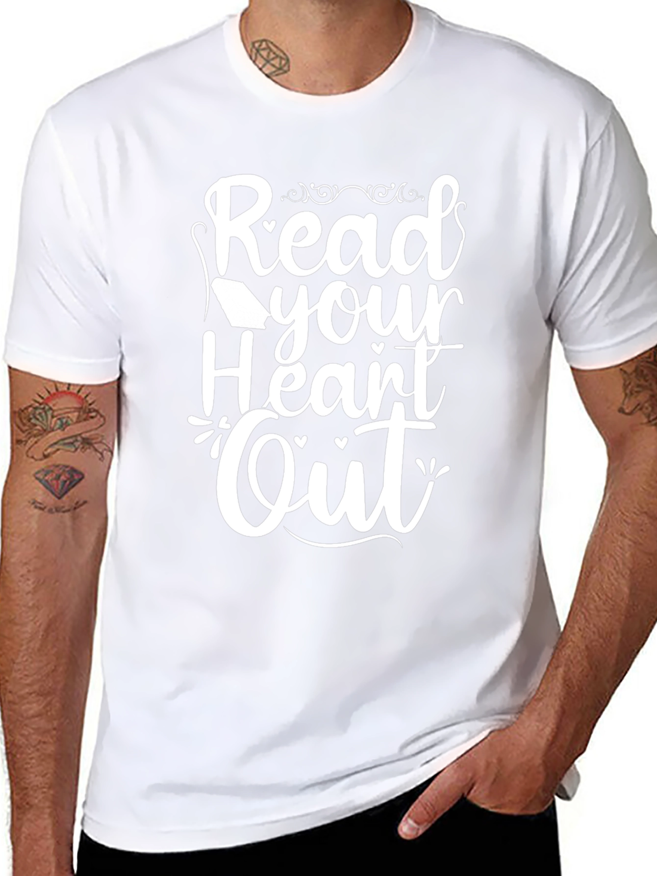 Read Your Heart Out Graphic T-Shirt