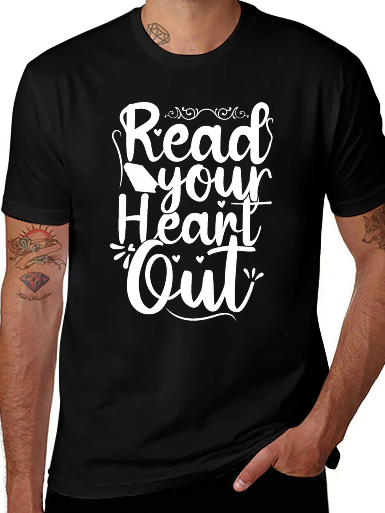 Read Your Heart Out Graphic T-Shirt