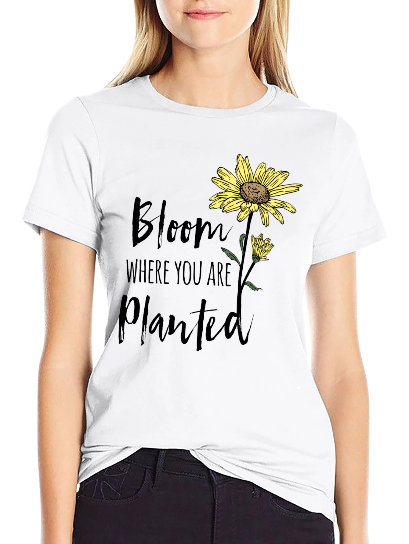 Bloom Where You Are Planted Graphic Tee