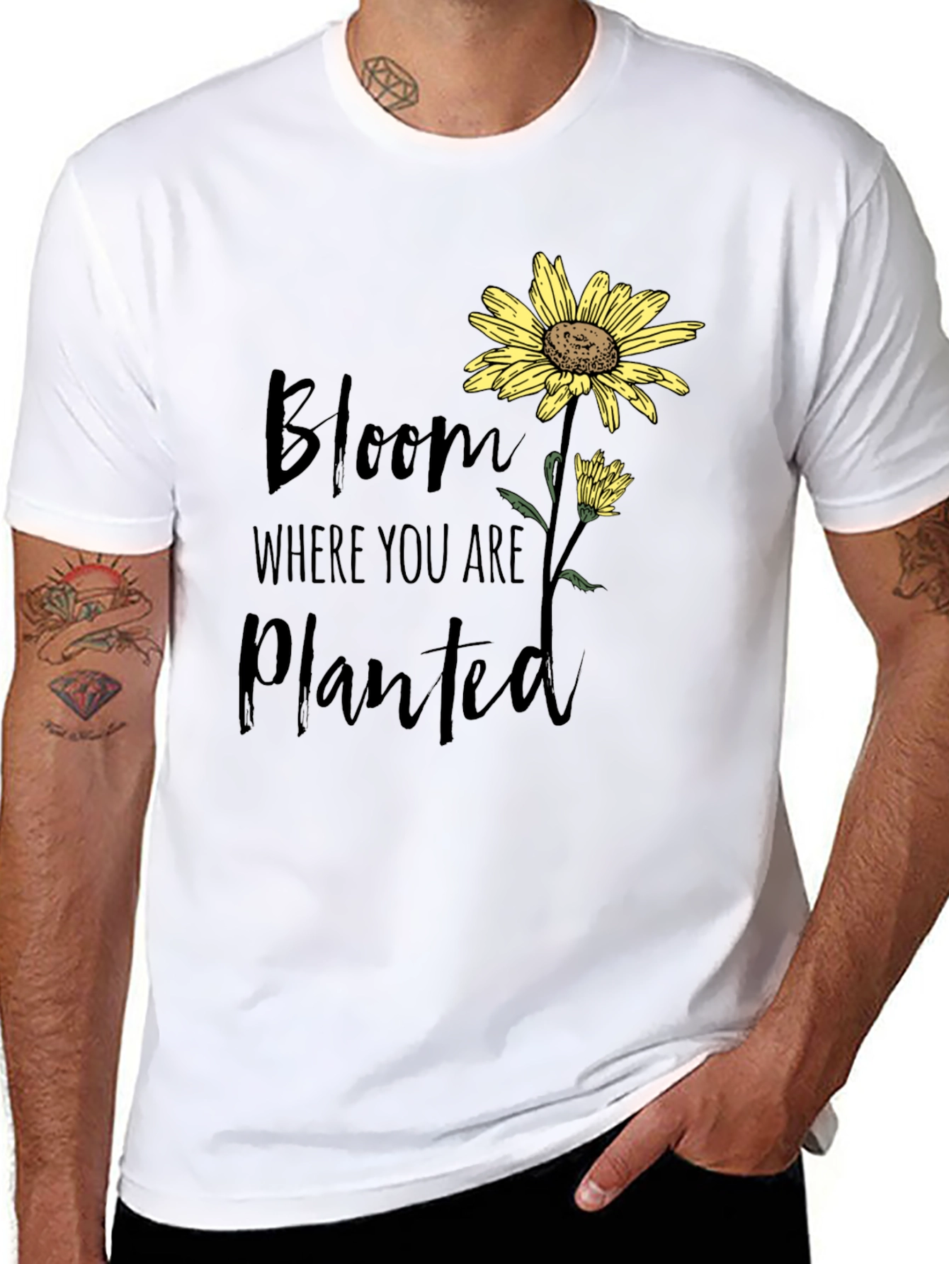 Bloom Where You Are Planted Graphic Tee