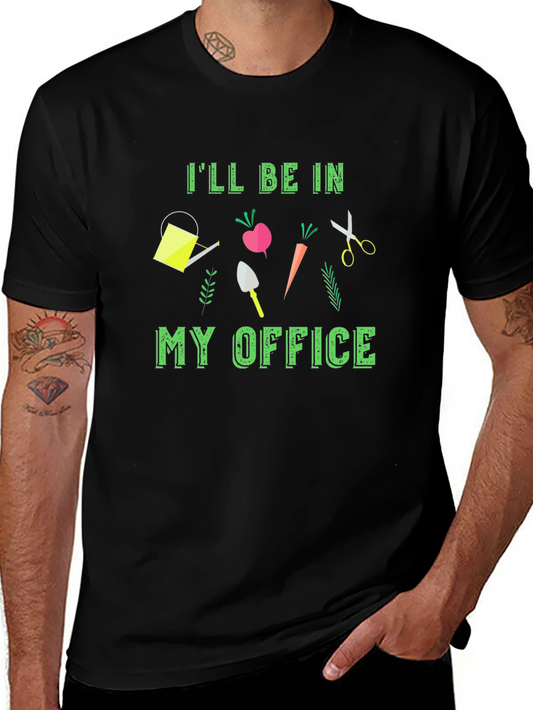 Gardeners Office T-Shirt - Black