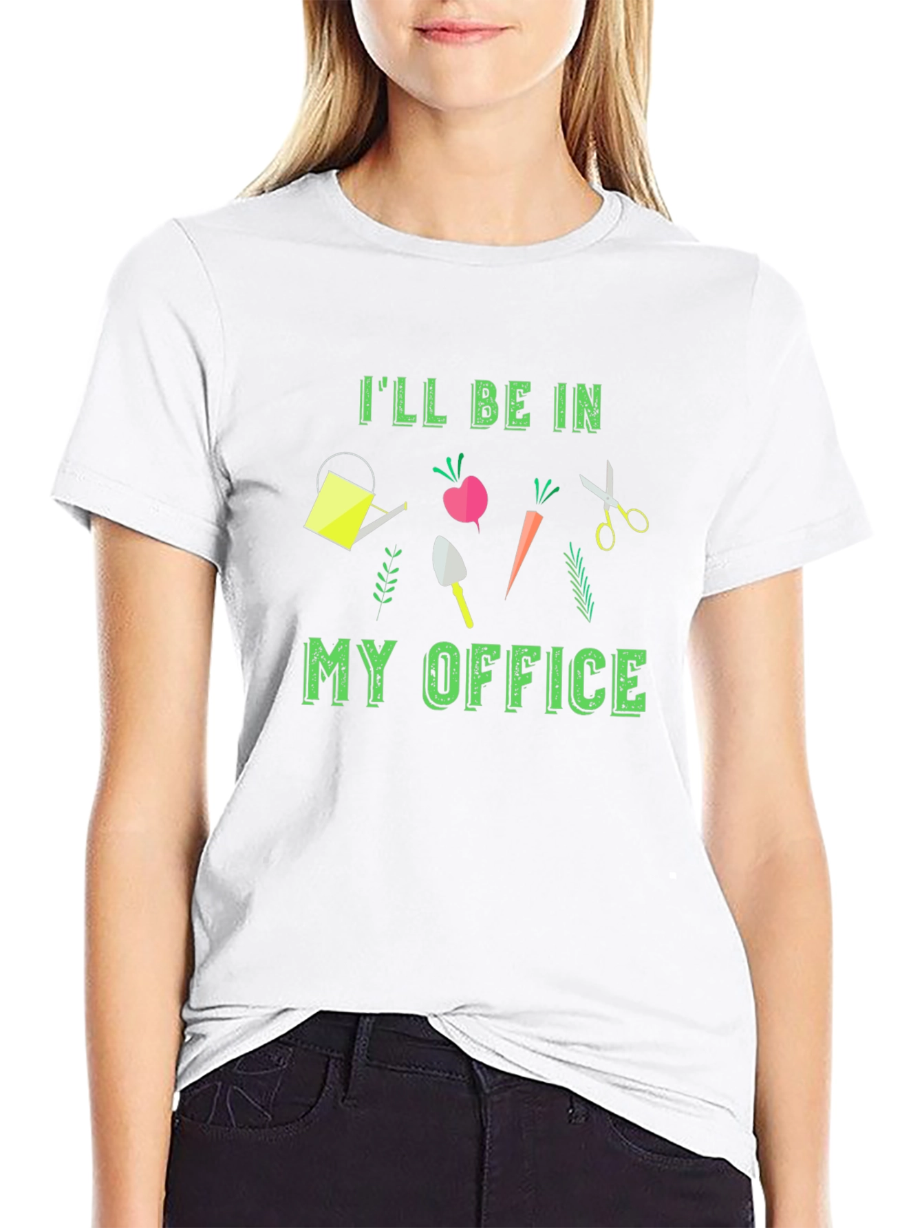 Gardeners Office T-Shirt - Black