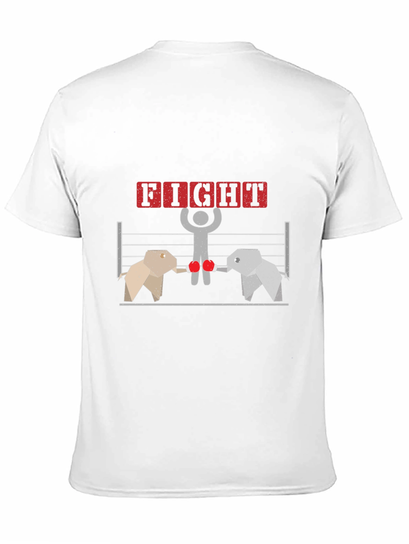 Elephant Boxing Match T-Shirt