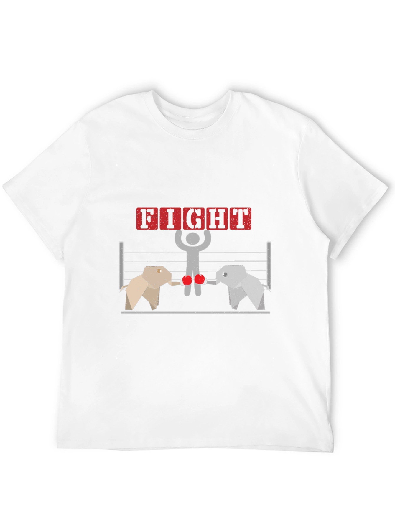 Elephant Boxing Match T-Shirt