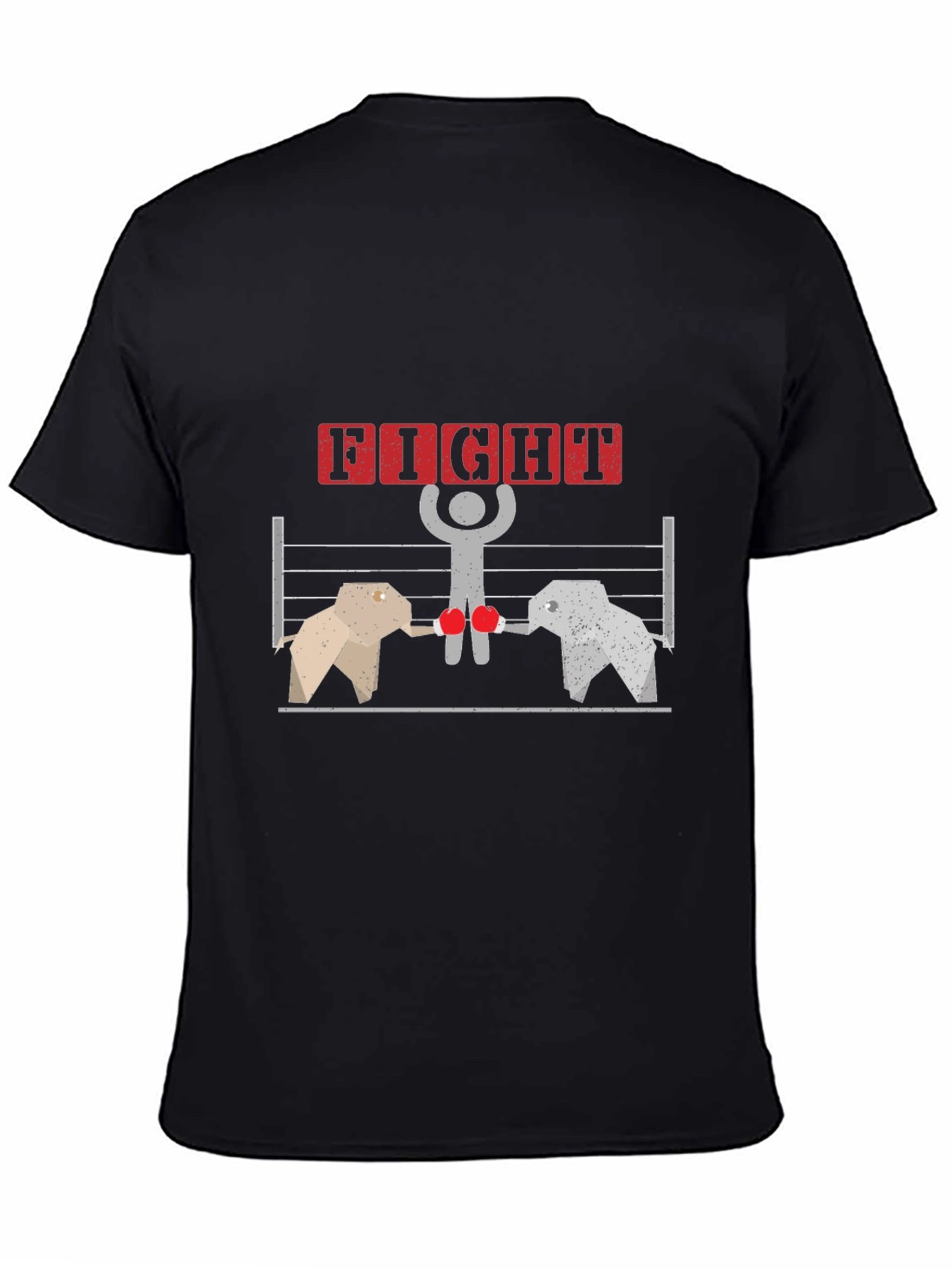 Elephant Boxing Match T-Shirt