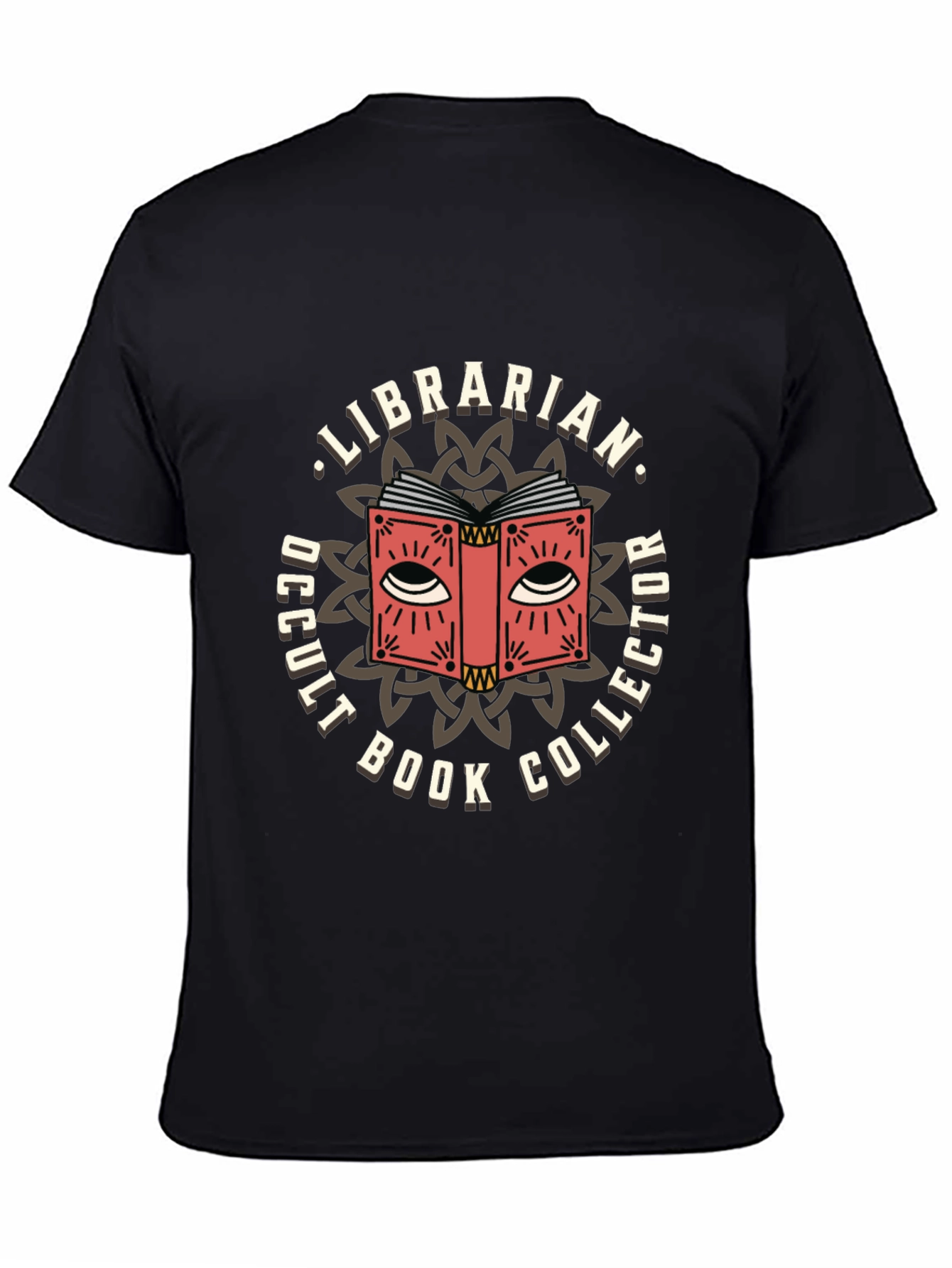 Librarian Occult Book Collector Graphic T-Shirt