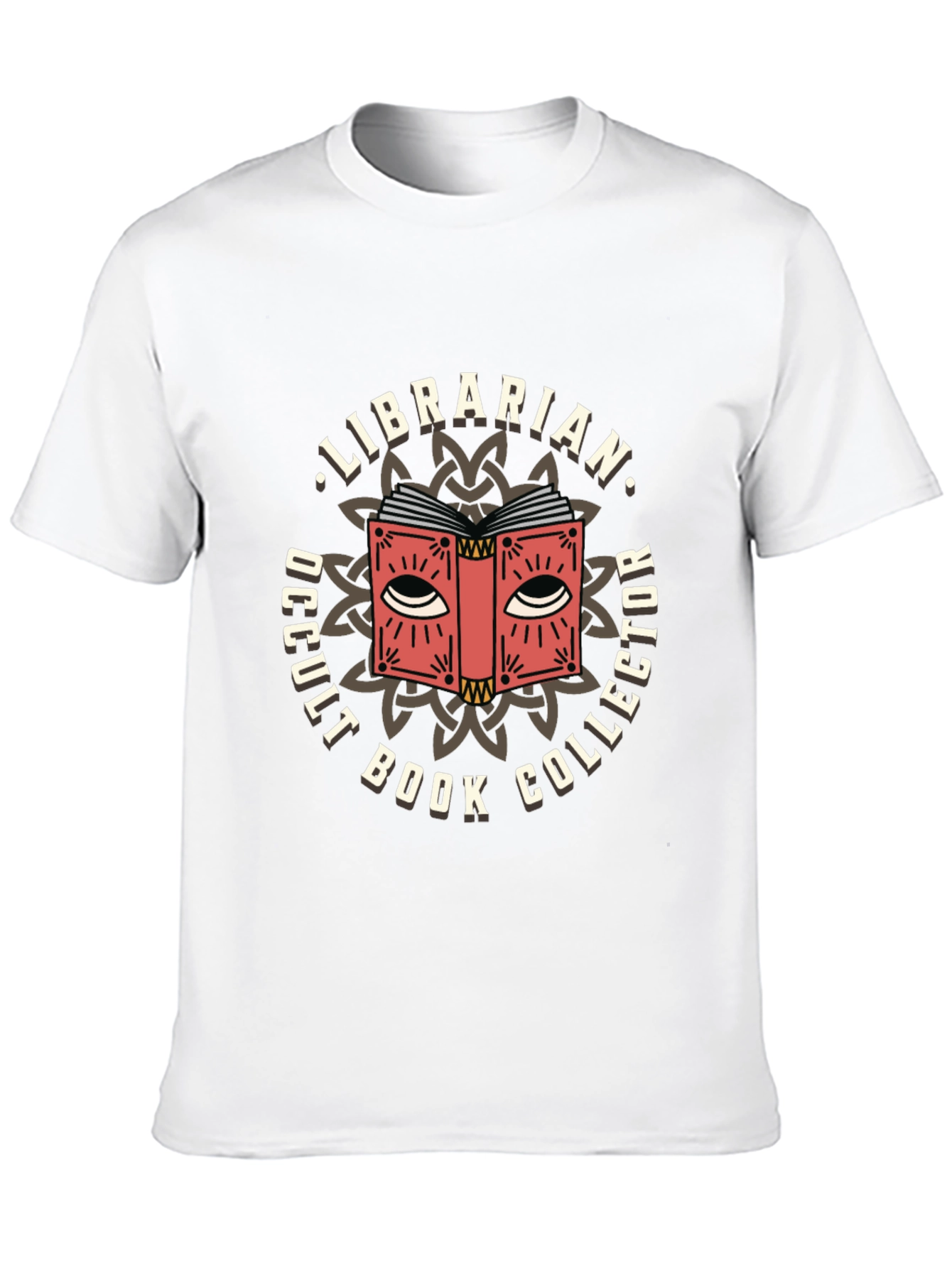 Librarian Occult Book Collector Graphic T-Shirt