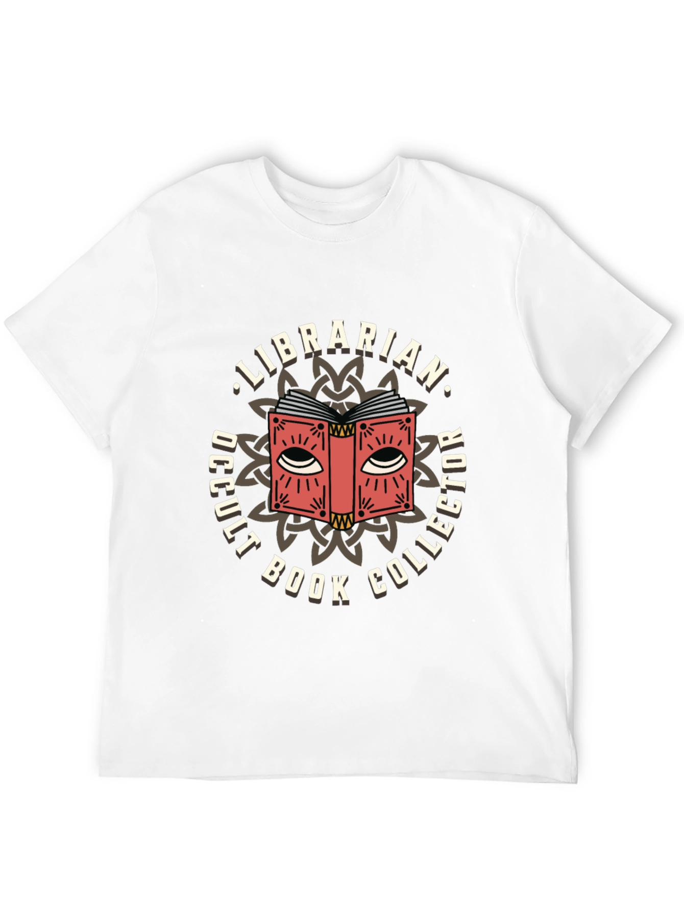 Librarian Occult Book Collector Graphic T-Shirt