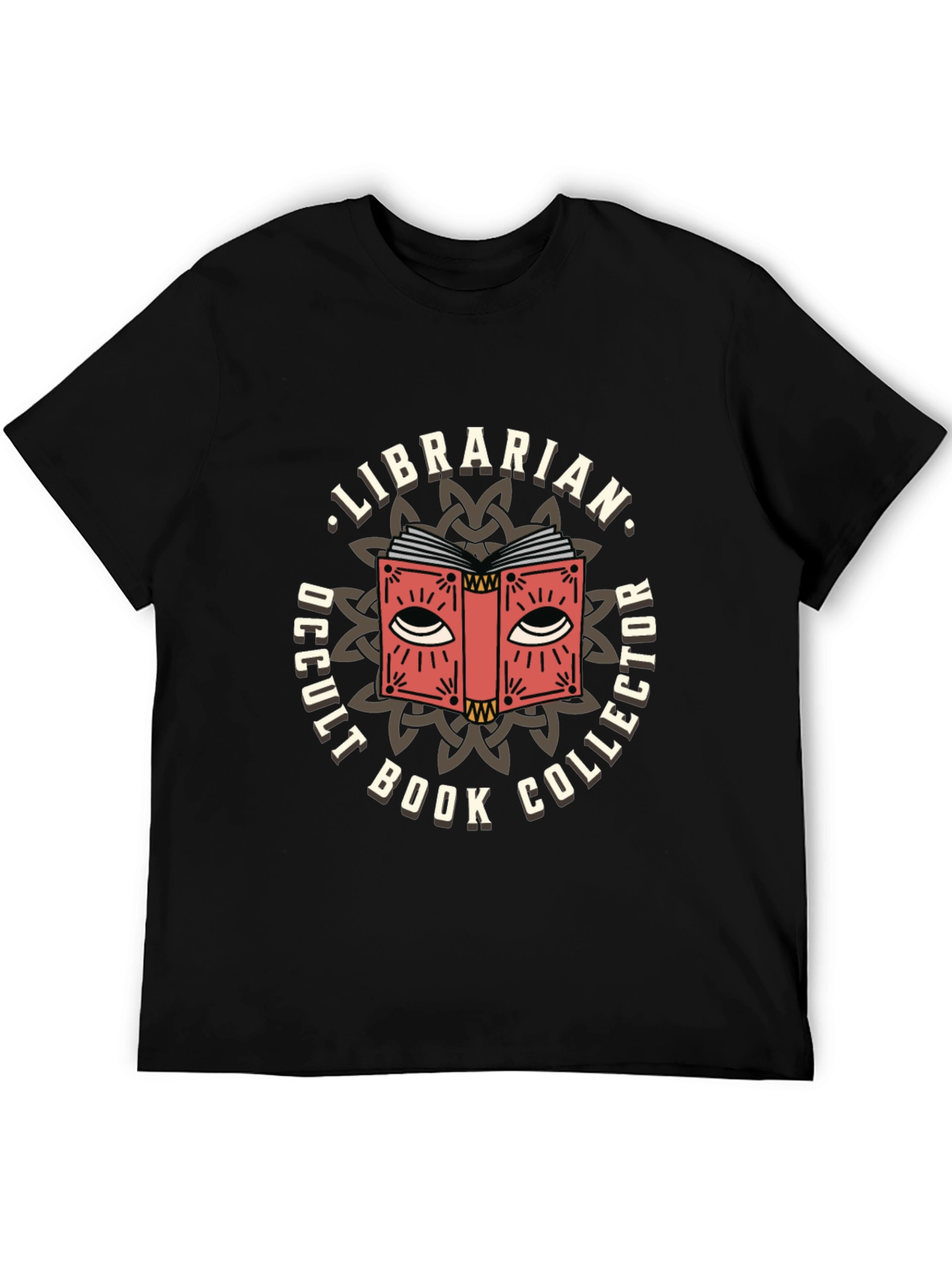 Librarian Occult Book Collector Graphic T-Shirt