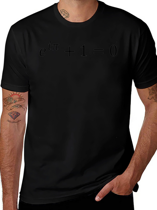 Eulers Identity T-Shirt - Math Equation Tee
