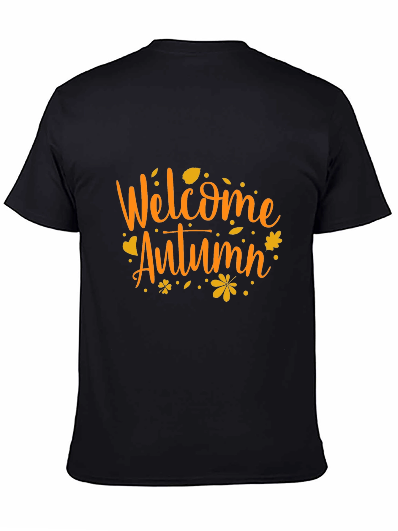 Welcome Autumn T-Shirt: Festive Fall Apparel