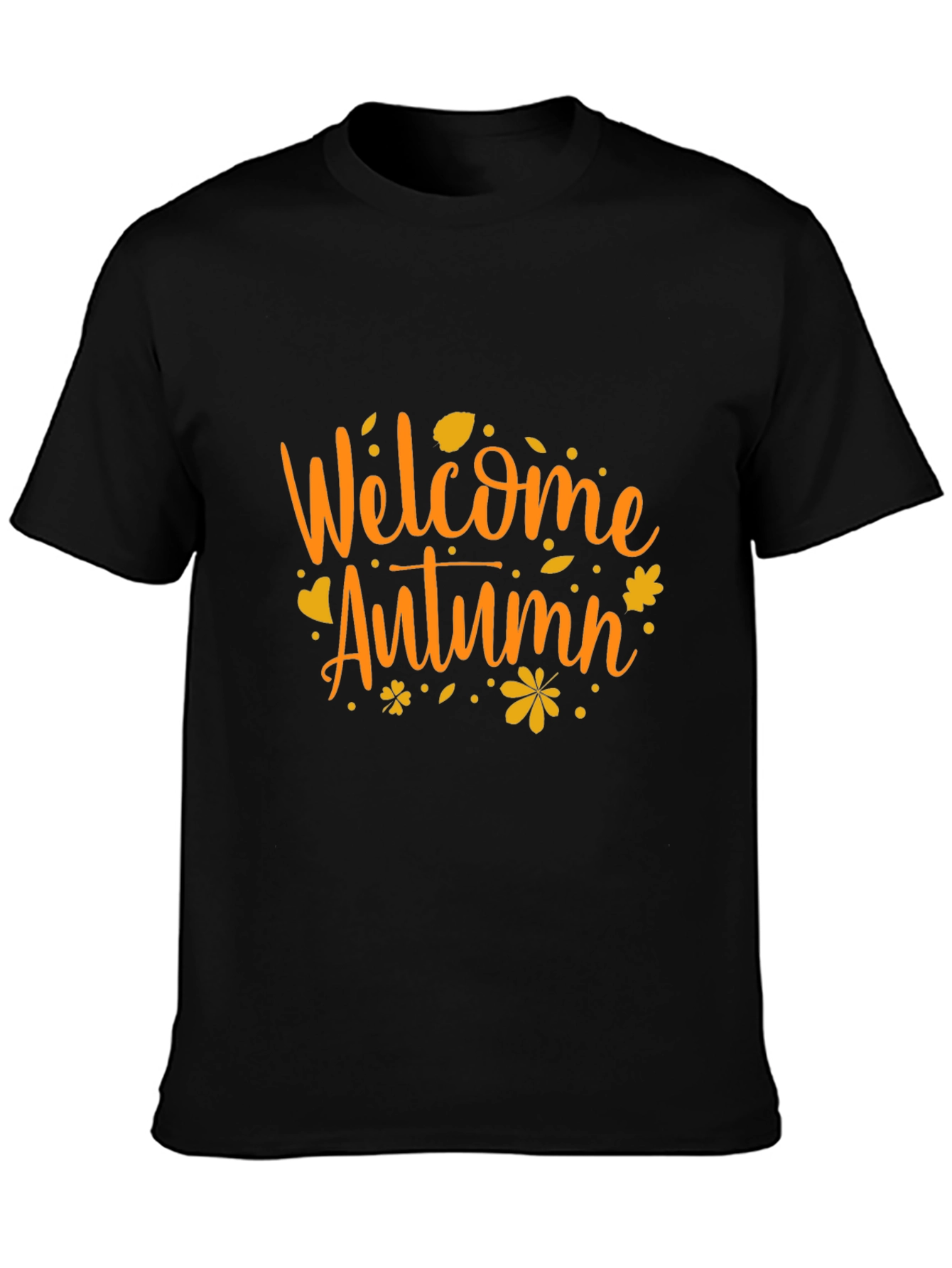 Welcome Autumn T-Shirt: Festive Fall Apparel