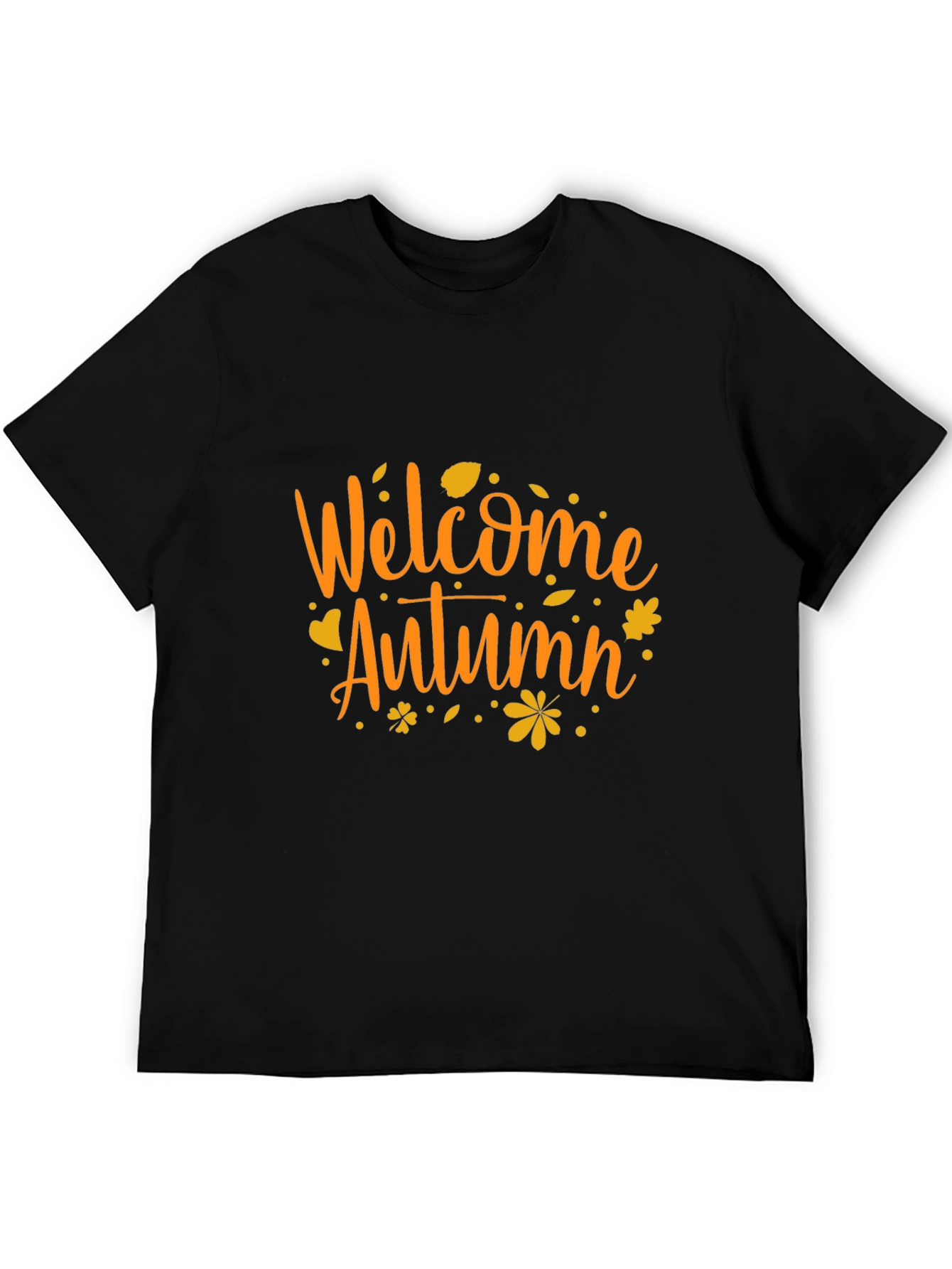 Welcome Autumn T-Shirt: Festive Fall Apparel