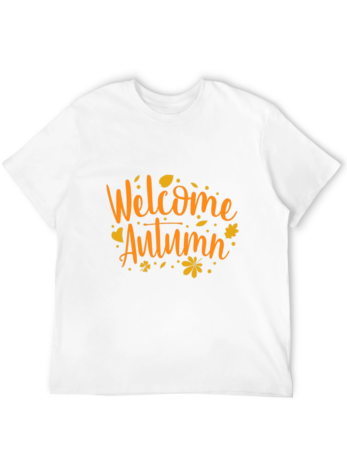 Welcome Autumn T-Shirt: Festive Fall Apparel