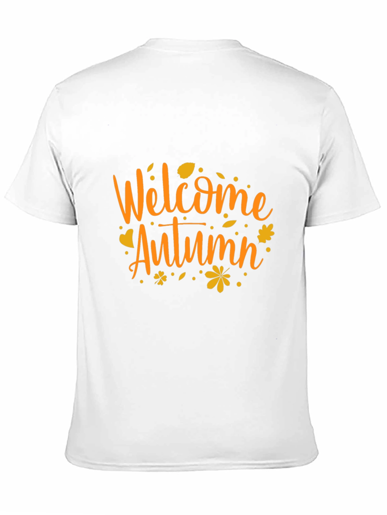 Welcome Autumn T-Shirt: Festive Fall Apparel