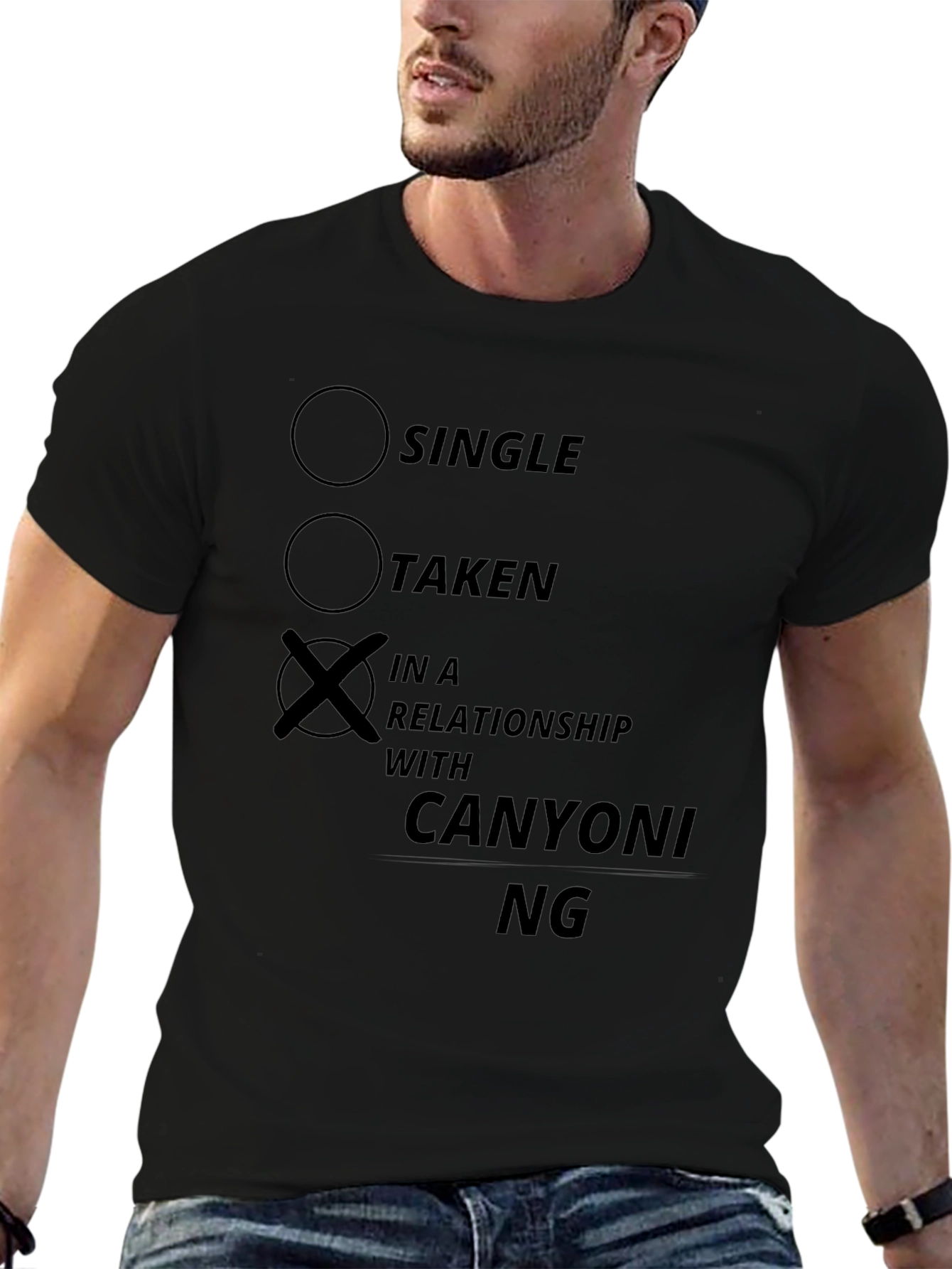 Relationship Status T-Shirt - Canyoning