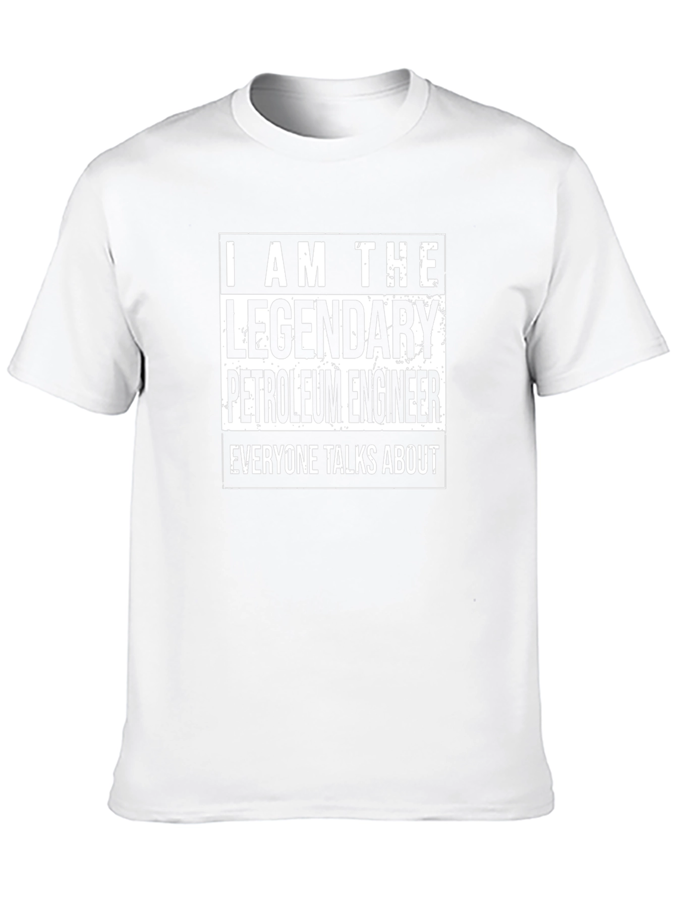 Legendary Petroleum Engineer Black T-Shirt