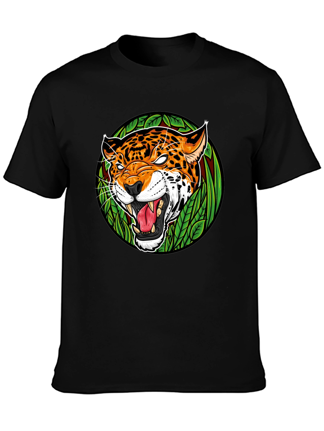 Jaguar Graphic Tee - Mens Black T-Shirt