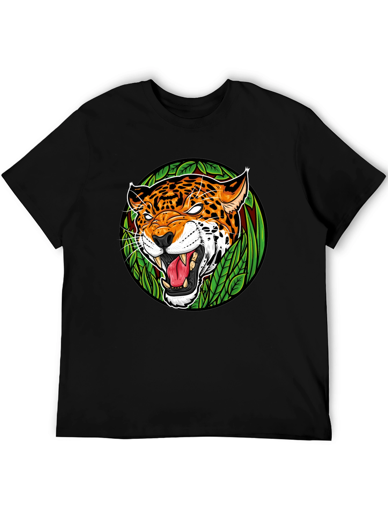 Jaguar Graphic Tee - Mens Black T-Shirt