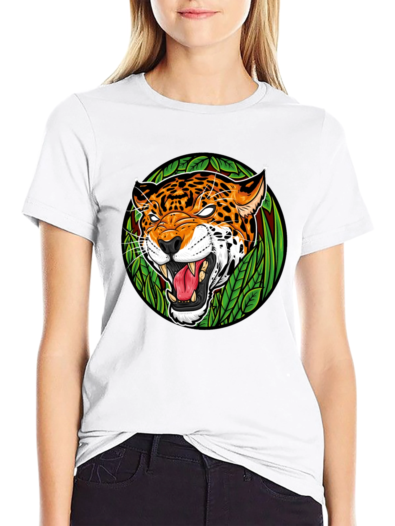Jaguar Graphic Tee - Mens Black T-Shirt