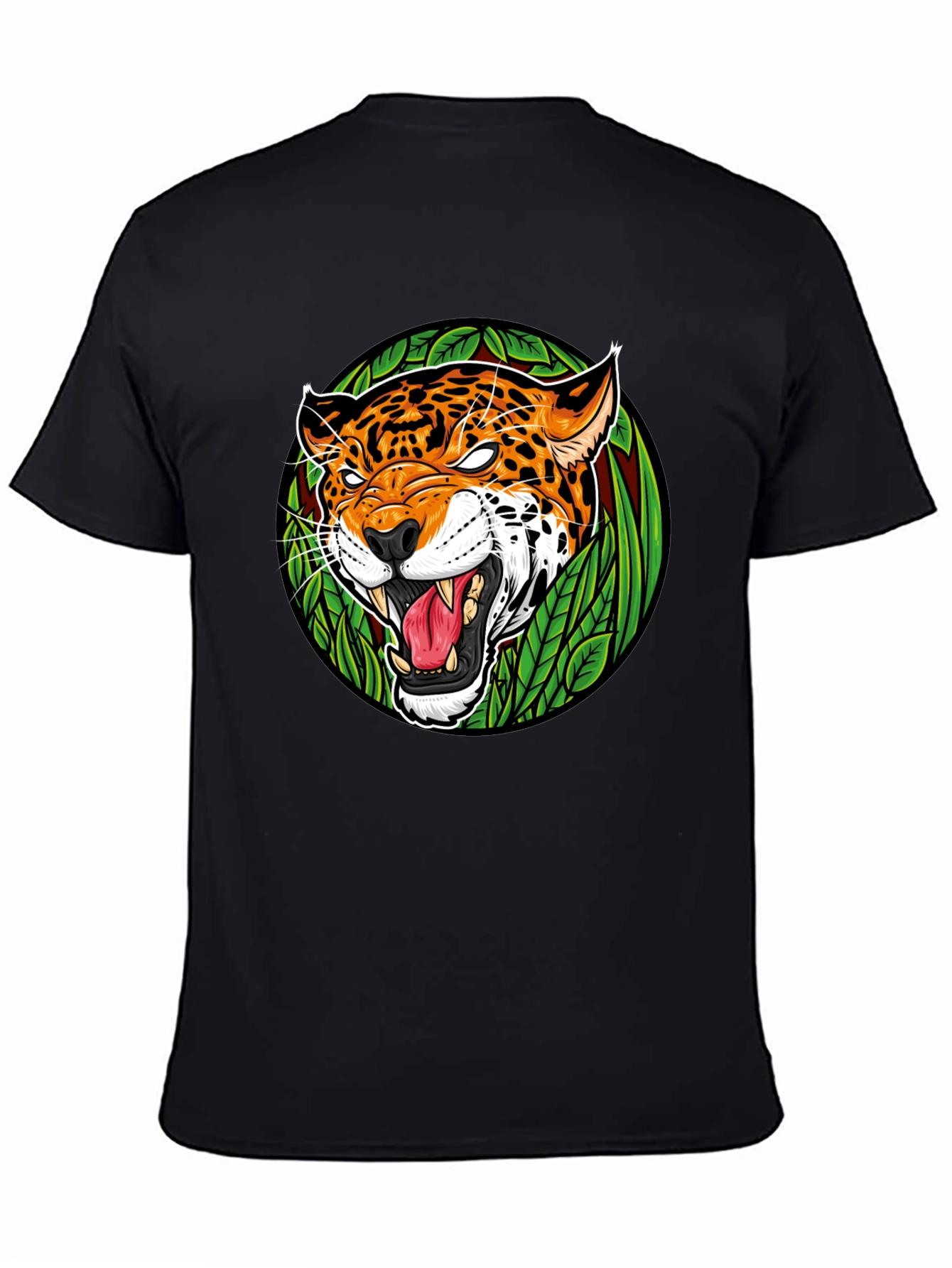Jaguar Graphic Tee - Mens Black T-Shirt