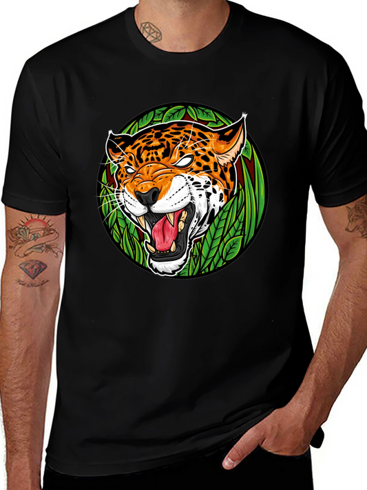 Jaguar Graphic Tee - Mens Black T-Shirt