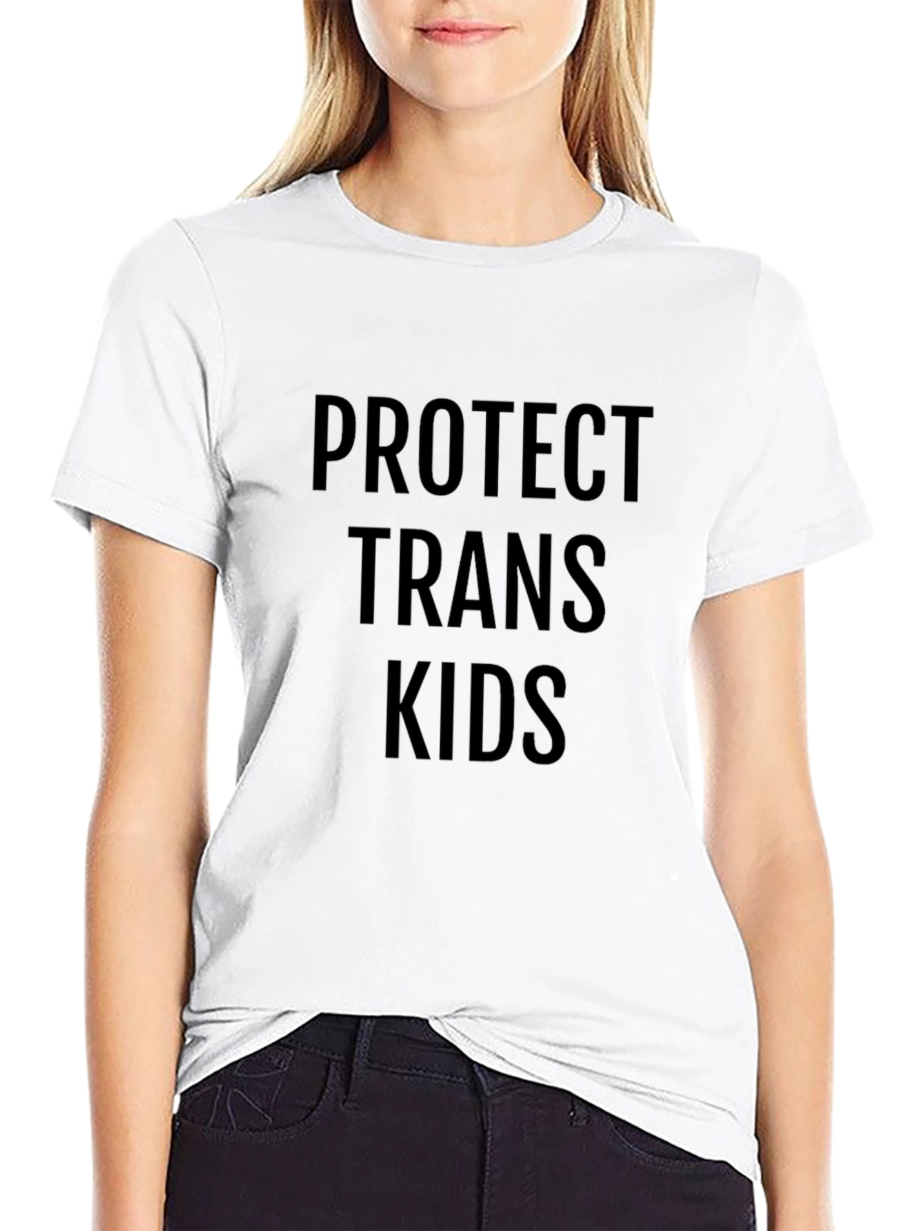 Protect Trans Kids Black T-Shirt