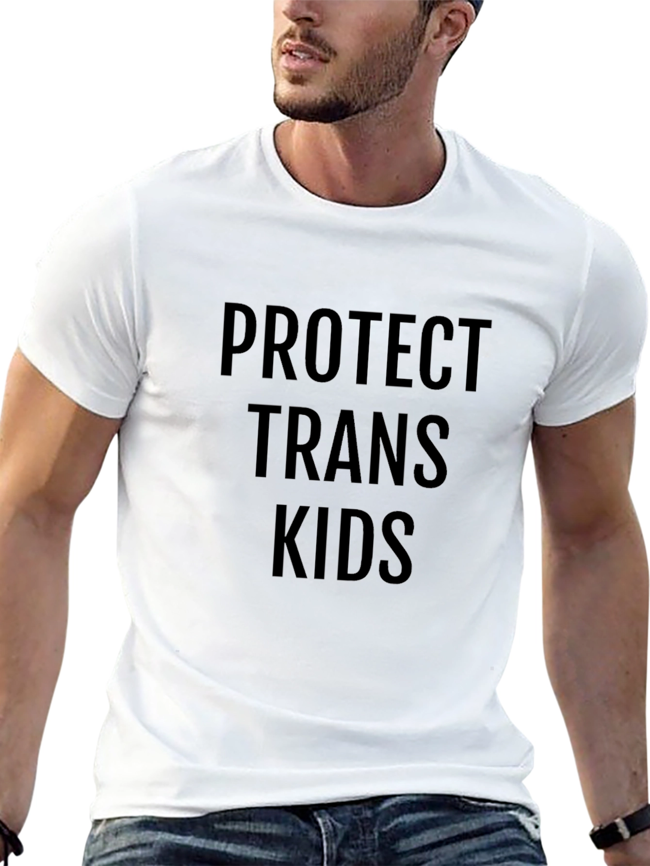 Protect Trans Kids Black T-Shirt