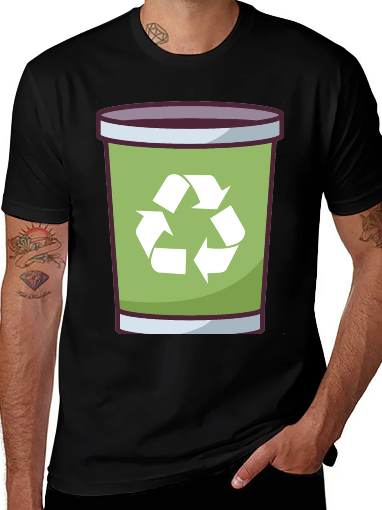 Recycle Graphic Tee - Eco-Friendly Fashion